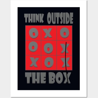 Think outside the Box Posters and Art